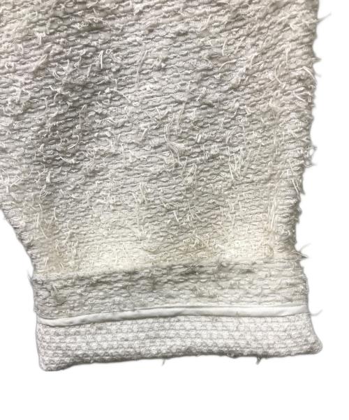 MADISON BLUE（マディソンブルー）MADISON BLUE (マディソンブルー) ツイードワイドパンツ ホワイト サイズ:00の古着・服飾アイテム