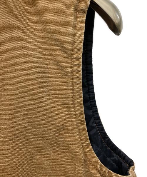CarHartt（カーハート）CarHartt (カーハート) V02 ダックベスト ブラウン サイズ:Sの古着・服飾アイテム