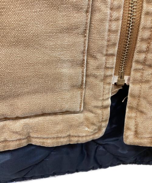 CarHartt（カーハート）CarHartt (カーハート) V02 ダックベスト ブラウン サイズ:Sの古着・服飾アイテム
