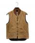 CarHartt（カーハート）の古着「V02 ダックベスト」｜ブラウン