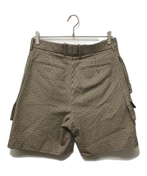 renoma（レノマ）renoma (レノマ) AGADEZ マルチポケットハーフパンツ ベージュ サイズ:2の古着・服飾アイテム