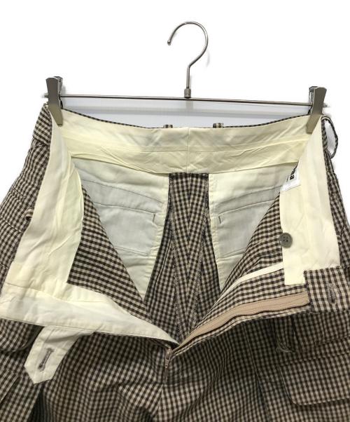 renoma（レノマ）renoma (レノマ) AGADEZ マルチポケットハーフパンツ ベージュ サイズ:2の古着・服飾アイテム