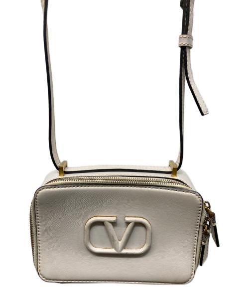 VALENTINO（ヴァレンティノ）VALENTINO (ヴァレンティノ) ショルダーバッグ ホワイトの古着・服飾アイテム