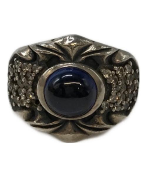 William Walles（ウィリアム・ウォレス）William Walles (ウィリアム・ウォレス) ストーン付リング シルバー×ブルー サイズ:不明の古着・服飾アイテム