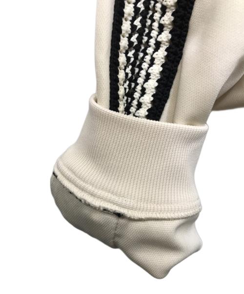 MAISON SPECIAL（メゾンスペシャル）MAISON SPECIAL (メゾンスペシャル) Prime-Over Crochet Line Track Jacket ベージュ 未使用品の古着・服飾アイテム