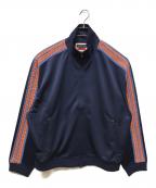 MAISON SPECIALメゾンスペシャル）の古着「Prime-Over Crochet Line Track Jacket」｜ネイビー