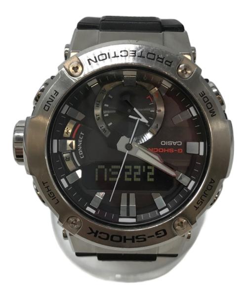 CASIO（カシオ）CASIO (カシオ) G-STEEL リストウォッチ ブラック×シルバーの古着・服飾アイテム