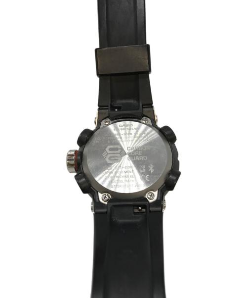 CASIO（カシオ）CASIO (カシオ) G-STEEL リストウォッチ ブラック×シルバーの古着・服飾アイテム