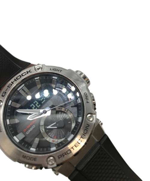 CASIO（カシオ）CASIO (カシオ) G-STEEL リストウォッチ ブラック×シルバーの古着・服飾アイテム