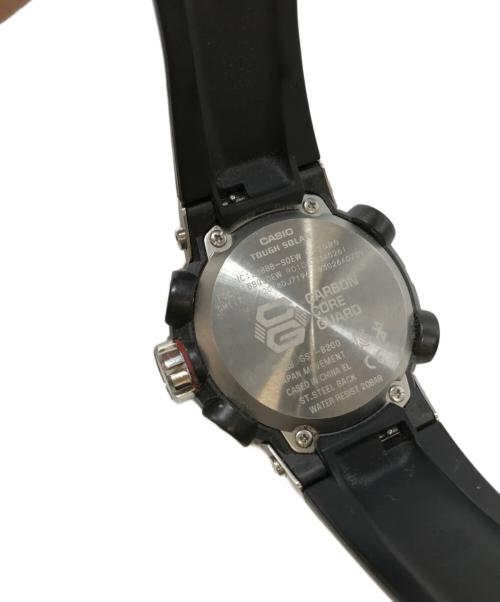CASIO（カシオ）CASIO (カシオ) G-STEEL リストウォッチ ブラック×シルバーの古着・服飾アイテム