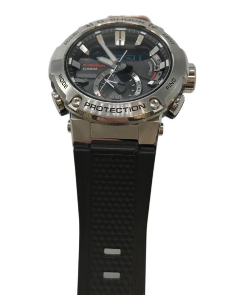 CASIO（カシオ）CASIO (カシオ) G-STEEL リストウォッチ ブラック×シルバーの古着・服飾アイテム