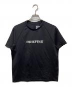 BRIEFINGブリーフィング）の古着「ワークアウト ロゴ Tシャツ」｜ブラック