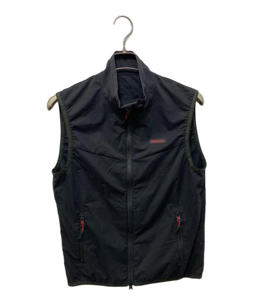 BRIEFING（ブリーフィング）BRIEFING (ブリーフィング) ジップアップベスト ブラック サイズ:Sの古着・服飾アイテム