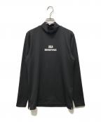 BRIEFING×WIND AND SEAブリーフィング×ウィンダンシー）の古着「TOUR LS HIGH NECK WDS」｜ブラック