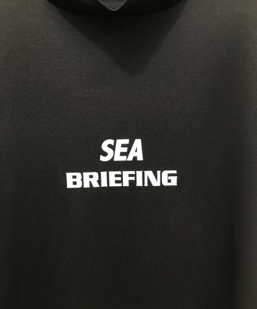 BRIEFING（ブリーフィング）BRIEFING (ブリーフィング) WIND AND SEA (ウィンダンシー) TOUR LS HIGH NECK WDS ブラック サイズ:S 未使用品の古着・服飾アイテム