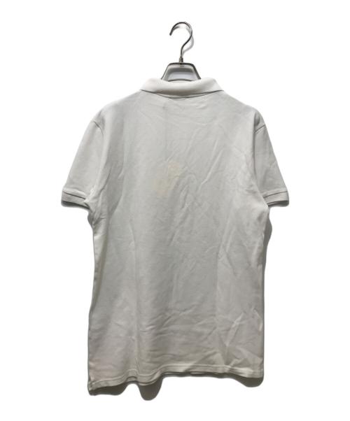 maison kitsune（メゾンキツネ）MAISON KITSUNE (メゾンキツネ) TRICOLOR FOX PATCH CLASSIC POLO ホワイト サイズ:S 未使用品の古着・服飾アイテム