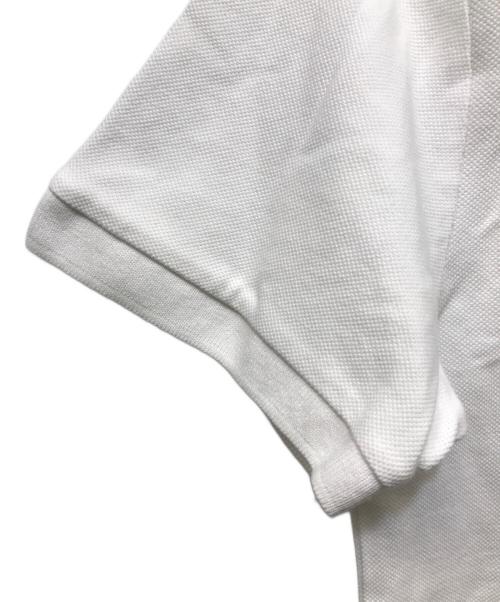 maison kitsune（メゾンキツネ）MAISON KITSUNE (メゾンキツネ) TRICOLOR FOX PATCH CLASSIC POLO ホワイト サイズ:S 未使用品の古着・服飾アイテム