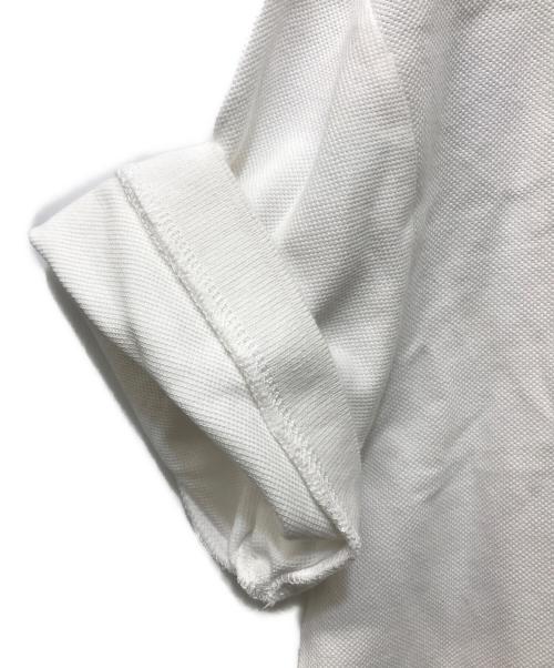 maison kitsune（メゾンキツネ）MAISON KITSUNE (メゾンキツネ) TRICOLOR FOX PATCH CLASSIC POLO ホワイト サイズ:S 未使用品の古着・服飾アイテム