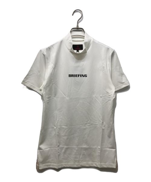 BRIEFING（ブリーフィング）BRIEFING (ブリーフィング) TOUR HIGH NECK ホワイト サイズ:S 未使用品の古着・服飾アイテム