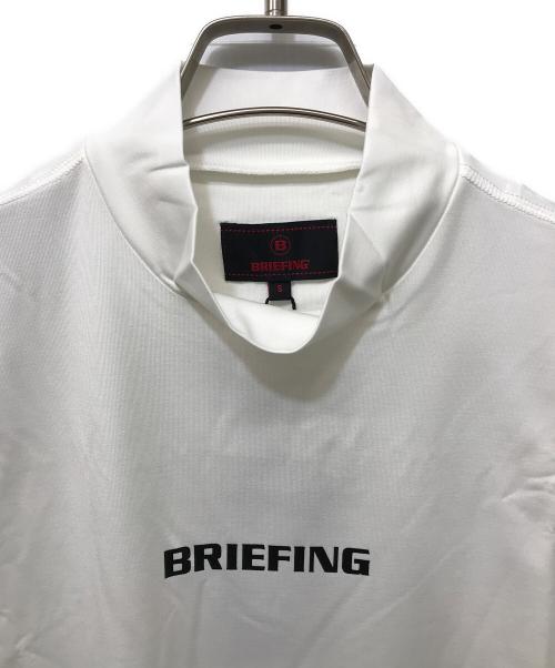 BRIEFING（ブリーフィング）BRIEFING (ブリーフィング) TOUR HIGH NECK ホワイト サイズ:S 未使用品の古着・服飾アイテム