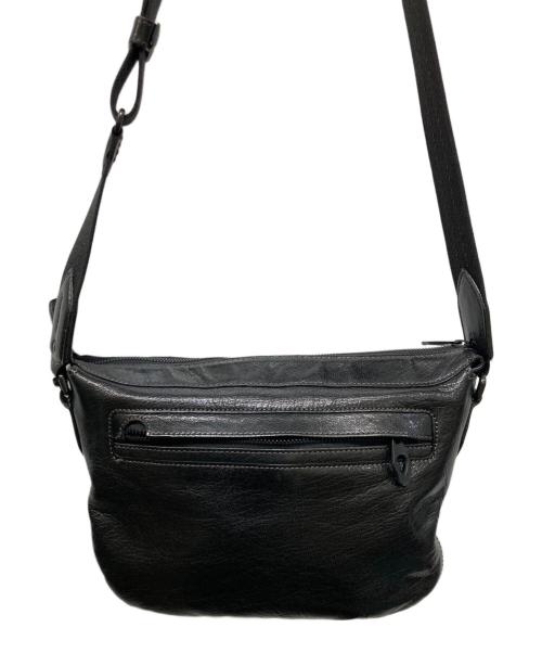 aniary（アニアリ）aniary (アニアリ) レザーショルダーバッグ ブラックの古着・服飾アイテム