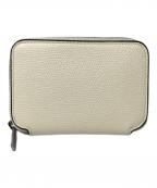 Valextraヴァレクストラ）の古着「ジップアラウンドカードホルダー」｜ベージュ