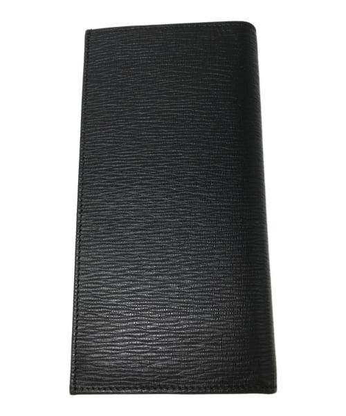 Ferragamo（フェラガモ）Ferragamo (フェラガモ) ガンチーニ ロングウォレット ブラックの古着・服飾アイテム