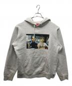 SUPREMEシュプリーム）の古着「Misty and Jimmy Paulette Hooded Sweatshirt」｜グレー