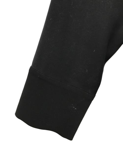 ENFOLD（エンフォルド）ENFOLD (エンフォルド) ダブルクロスノーカラードレス ブラック サイズ:36の古着・服飾アイテム