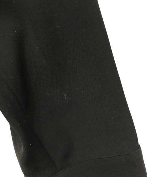 ENFOLD（エンフォルド）ENFOLD (エンフォルド) ダブルクロスノーカラードレス ブラック サイズ:36の古着・服飾アイテム