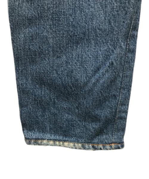 BALMAIN（バルマン）BALMAIN (バルマン) ダメージ&リペアデニムパンツ インディゴ サイズ:32の古着・服飾アイテム