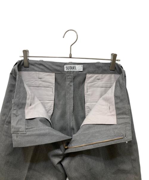 SEQUEL（シークエル）SEQUEL (シークエル) TYPE-F ワークパンツ グレー サイズ:Mの古着・服飾アイテム
