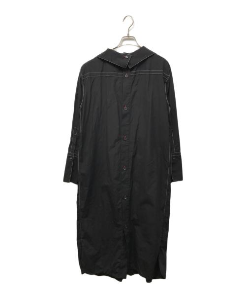 MARNI（マルニ）MARNI (マルニ) ブラウスワンピース ブラック サイズ:40の古着・服飾アイテム