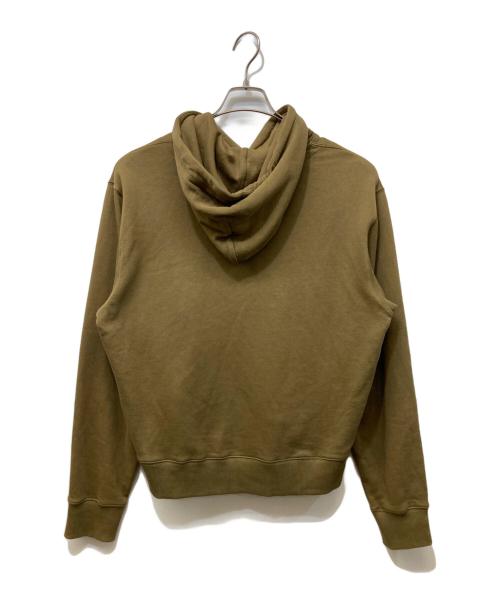 KENZO（ケンゾー）KENZO (ケンゾー) ロゴプルオーバーパーカー オリーブ サイズ:Sの古着・服飾アイテム