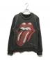 COMME des GARCONS HOMME PLUS（コムデギャルソンオムプリュス）の古着「ROLLING STONESプリントスウェット」｜グレー