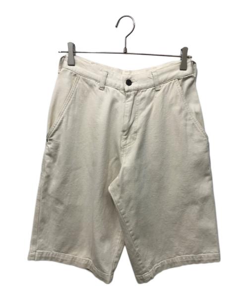 stussy（ステューシー）stussy (ステューシー) ハーフパンツ ベージュ サイズ:SIZE 71cm (W28)の古着・服飾アイテム
