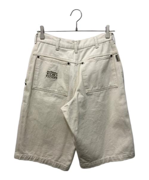 stussy（ステューシー）stussy (ステューシー) ハーフパンツ ベージュ サイズ:SIZE 71cm (W28)の古着・服飾アイテム