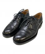 JIL SANDERジルサンダー）の古着「プレーントゥレースアップシューズ」｜ブラック