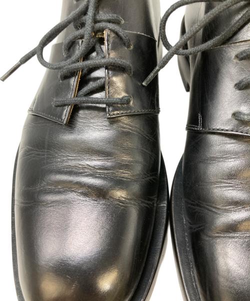 JIL SANDER（ジルサンダー）JIL SANDER (ジルサンダー) プレーントゥレースアップシューズ ブラック サイズ:36の古着・服飾アイテム