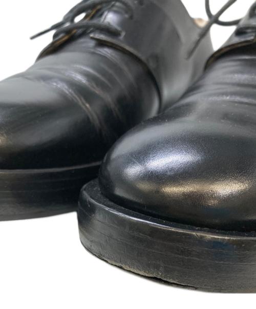 JIL SANDER（ジルサンダー）JIL SANDER (ジルサンダー) プレーントゥレースアップシューズ ブラック サイズ:36の古着・服飾アイテム