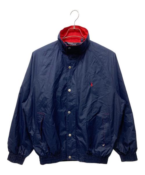 POLO RALPH LAUREN（ポロ・ラルフローレン）POLO RALPH LAUREN (ポロ・ラルフローレン) ジップアップジャケット ネイビー サイズ:Lの古着・服飾アイテム