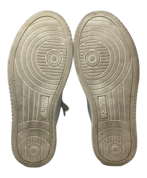 AUTRY（オートリ―）AUTRY (オートリ―) レザースニーカー ホワイト サイズ:38の古着・服飾アイテム