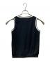 courreges (クレージュ) フロントロゴノースリーブカットソー ブラック サイズ:38：8000円