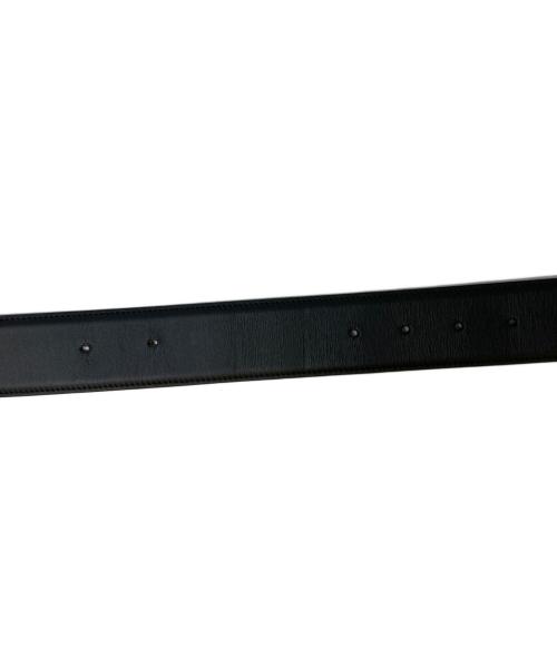 GUCCI（グッチ）GUCCI (グッチ) Gバックルレザーベルト ブラックの古着・服飾アイテム