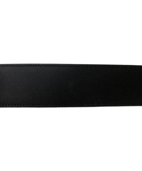 GUCCI（グッチ）GUCCI (グッチ) Gバックルレザーベルト ブラックの古着・服飾アイテム