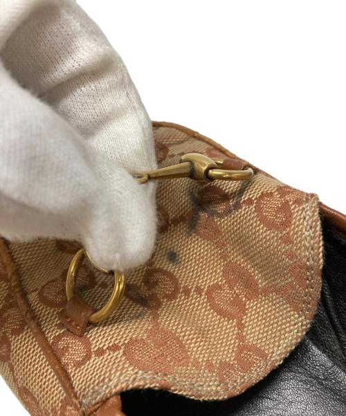 GUCCI（グッチ）GUCCI (グッチ) GG柄 ホースビットローファー ベージュ サイズ:38の古着・服飾アイテム