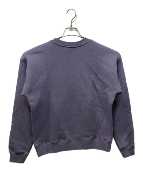 maison kitsune（メゾンキツネ）maison kitsune (メゾンキツネ) SPEEDY FOX PATCH COMFORT SWEATSHIRT パープル サイズ:Mの古着・服飾アイテム