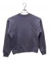 maison kitsune (メゾンキツネ) SPEEDY FOX PATCH COMFORT SWEATSHIRT パープル サイズ:M：10000円