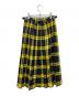 O'NEIL OF DUBLIN (オニールオブダブリン) チェックキルトスカート イエロー×ネイビー サイズ:40：9000円
