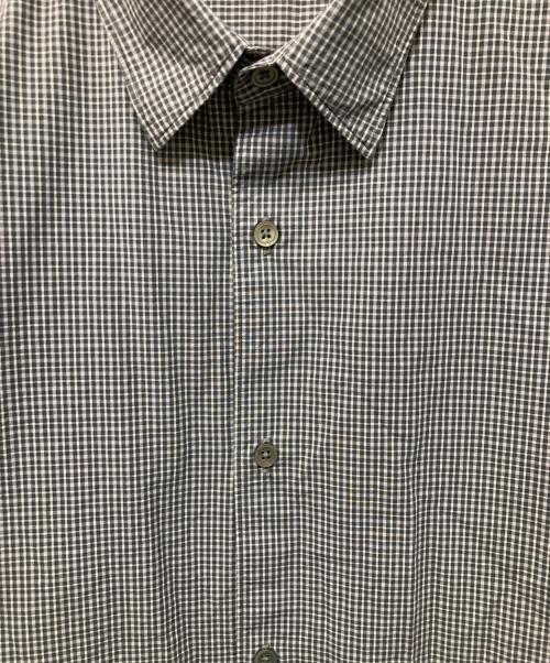 OVY（オヴィー）OVY (オヴィー) チェックシャツ グレー サイズ:Lの古着・服飾アイテム